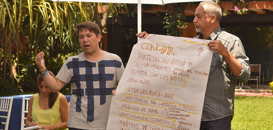 Encuentro de Articulacion Internacional entre Organizaciones de Migrantes y Promigrantes